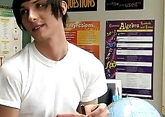 Gay gangbang bareback porn Today Aidan is a top and he's going to