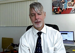 Horny Stepdaddy Richard Lennox Gulped Down My Teachers Cum