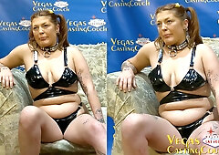 Carmen - First Bdsm Porn- Ass Hooked-ass Fucked- Blindfolded-nipple Clamps-electric Shocked - Razor