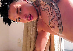 Cooch Rosy Bi-atch Gets Banged by Wet Black Schlong