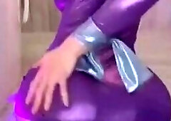 Vega Thompson Rides A Glowing Tentacle