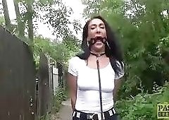 MILF sub slut Ella Bella fucked hard and rough BDSM