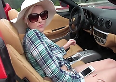 Jenna Ivory gives a passionate handjob and blowjob to her stepdad in private