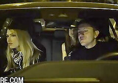 Submissive Claire Castel dominated by hot couple