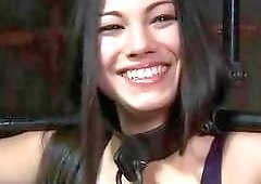 Curvy chick with big tits has bondage session BDSM movie