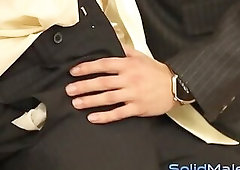 Real gay office hunks suck dick