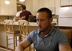 Drill My Hole - Hunk Myles Landon plowed by big dick daddy