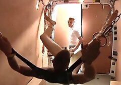 Helpless mobile fuck boy in a Van used bareback