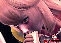 Breasty Raphtalia CG Animation – Large Melons Cutie Sloppy Blow job, Intensive Irrumatio and Huge Facial Overspread in Semen In Playgirl Choose two