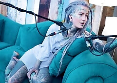 Anuskatzz tattoo model ASMR I - isolation podcast talking