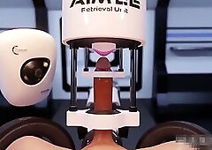 Jerking off and cumming with a milk machine (WEAR HEADPHONES)