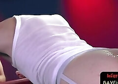 Anally fisted subs punished by masters