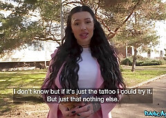 Tremendous Tits, Amazing Ass: Outdoor Pickup Sex with Hot Brunette Sexy Nala