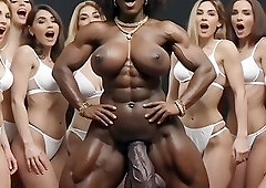 TGirl Breanna Massiva - Breanna show Her Potential