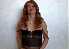 Mature crossdresser play and cum 5