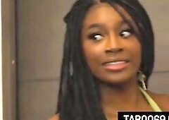 Cheating Spouse Bangs Sexy Black Hottie