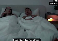 I Creampied My Step Mommy in Shared Couch After That babe Fought With Daddy!
