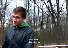 twink ass-pounding and sperm facial