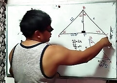 Chinese student Azaghal gets taught the ropes with internal ejaculation during class