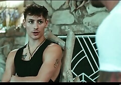 Gay hitchhiker gets picked up and fucked by a stranger on his way home