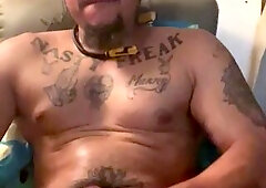 Solo Hawt Latino Thug Edging and Masturbating Until Intensive Hunk Shaking Climax