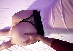 TAKE MY SLENDER LARGE BOOTY SECRETARY TO THE MOTEL