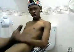 Black Monster Dick Cam Jerk