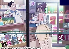 Hawt Mama Gets A Large Wang Inside Her Taut Twat At The Grocery Store