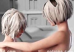 【MMD R-eighteen SEX DANCE】TASTY SEX RIDING INTENSIVE HARD SEX RAVISHING BUTT WHITE 激しいセックス [MMD]