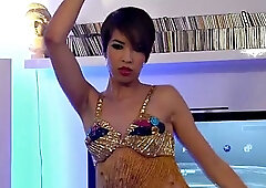 Beautiful Arab belly dancer has intense sex