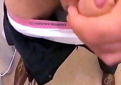 Two Friends Play Wanking Games on Webcam