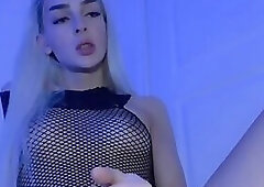 blonde mast and cum 2