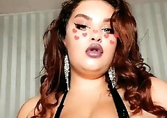 Great Big Boobs On Masturbating Redhead