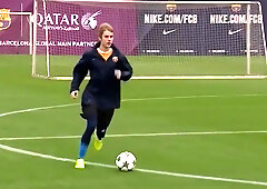 Justin Bieber Playing Football With Neymar And Messi