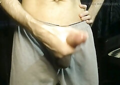 Horny studs jerking off solo - intense gay masturbation session!