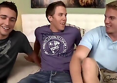 Double Penetration Frat Boys Porn Three Hunks Fuck