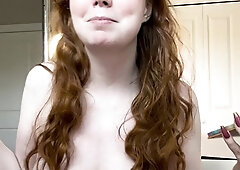 Amateur Big Boobs jerks Big Dick