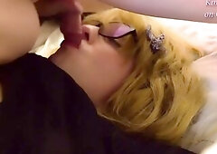 Self Sucking Floozy KimsaTrans Cum Loving