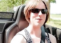 Naughty Driving with Annemieke