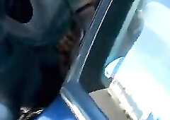 See as the Hommies Screw this Ebony Freak Outside on the Rooftop at York College!