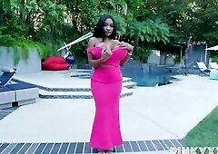 HUGE EBONY MELONS IN PORN