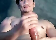 Thai straight guy solo