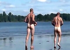 Football At The Beach