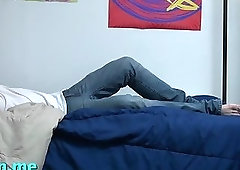 Guys play some dirty games at a crazy gay party in the dorm