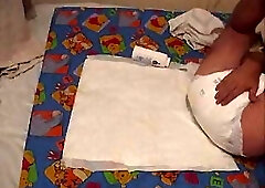 Cool diapers self petting