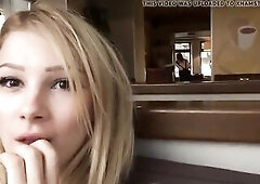 Lesbo exhibition on public