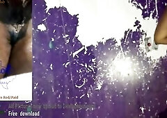 Real Black Mother I'd Like To Fuck Hawt Ebony Woman Angel Toothbrush Playing With Her Snatch