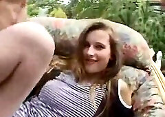 European Slut Gets All Her Holes Stuffed