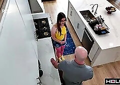 Babysitter Uses Her Butthole To Save Her Job