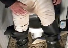 nlboots - toilet long johns waders piss